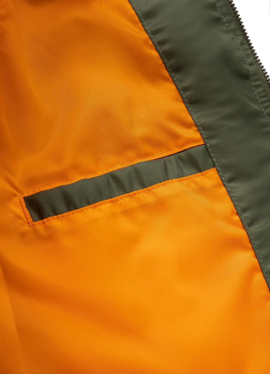 Kinder Übergangsjacke MA-1 Junior - Olivgrün