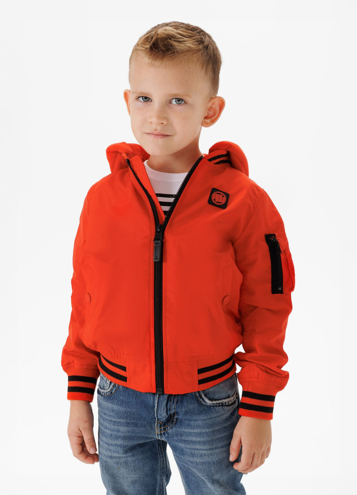 Kinderjacke NIMITZ JUNIOR Flammenrot