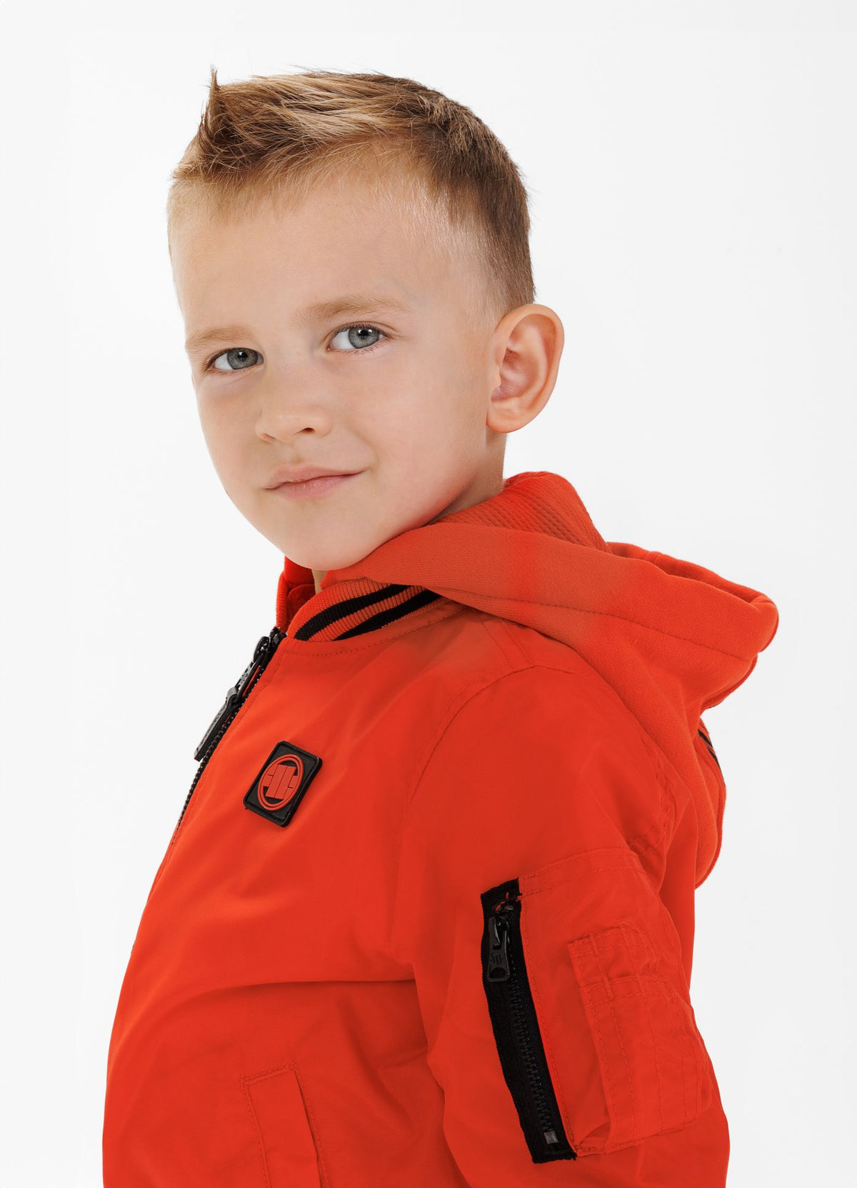 Kinderjacke NIMITZ JUNIOR Flammenrot