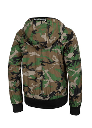 ATHLETIC SLEEVE Camo-Jacke für Kinder