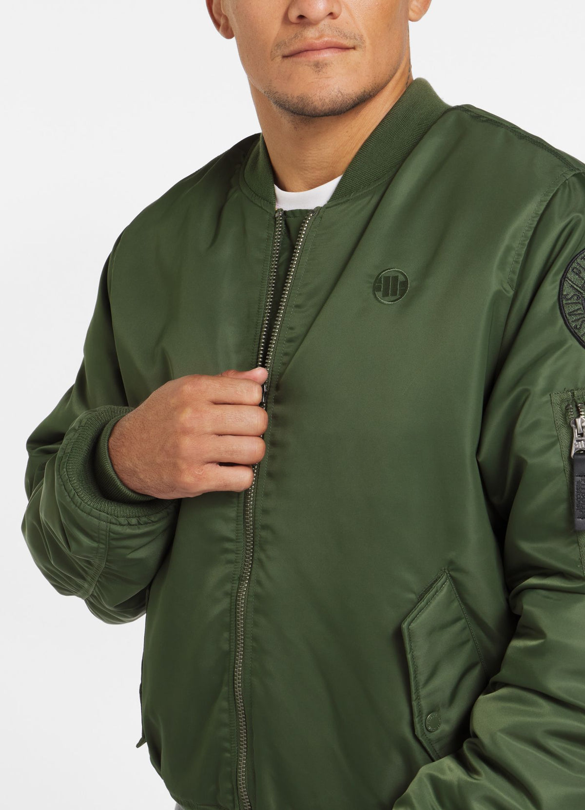 Übergangsjacke MA-1 Verano - Olivgrün