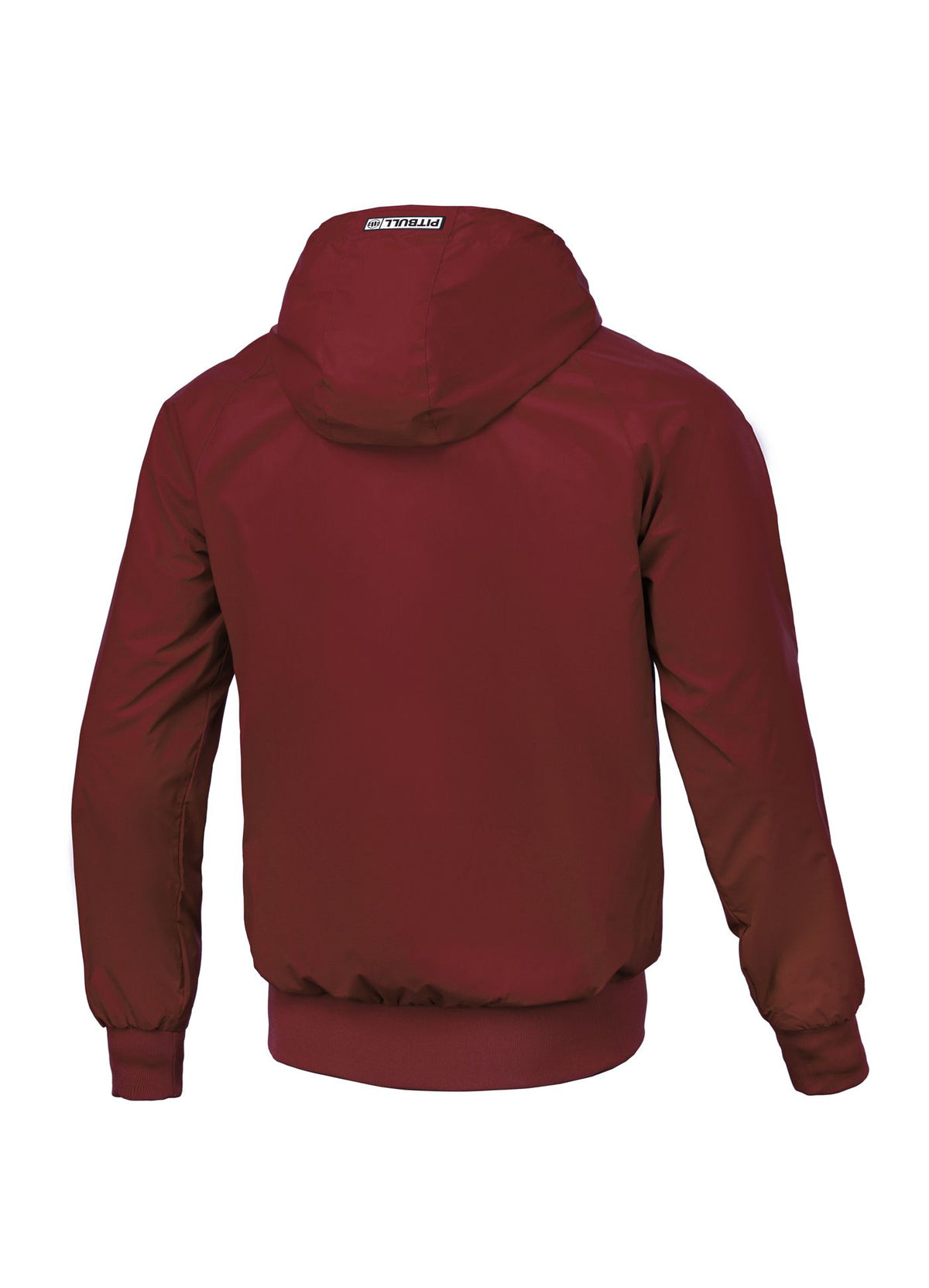 Burgunderrote Jacke mit ATHLETIC-LOGO