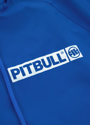 Königsblaue Jacke mit ATHLETIC-LOGO