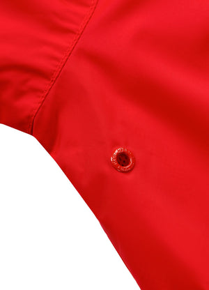 Rote Jacke mit ATHLETIC-LOGO