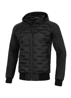 ROXTON Schwarze Kapuzenjacke