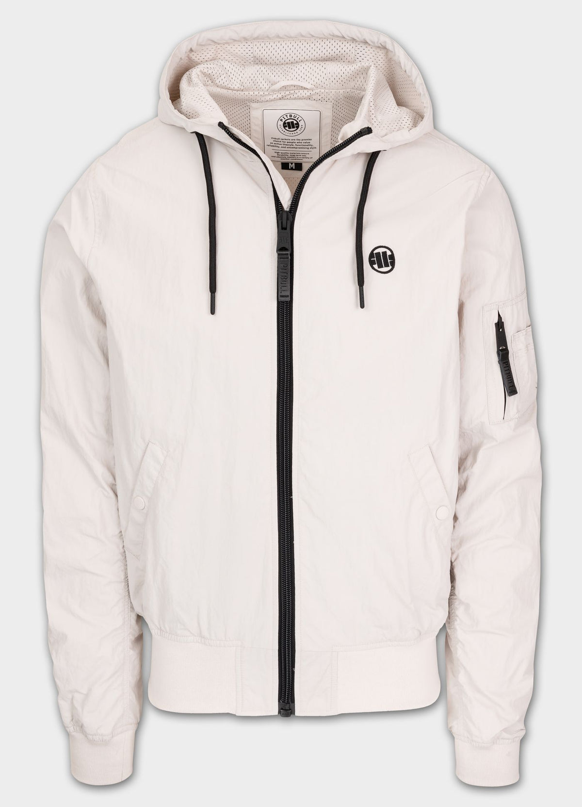 Men's hooded jacket STEIN - Offwhite