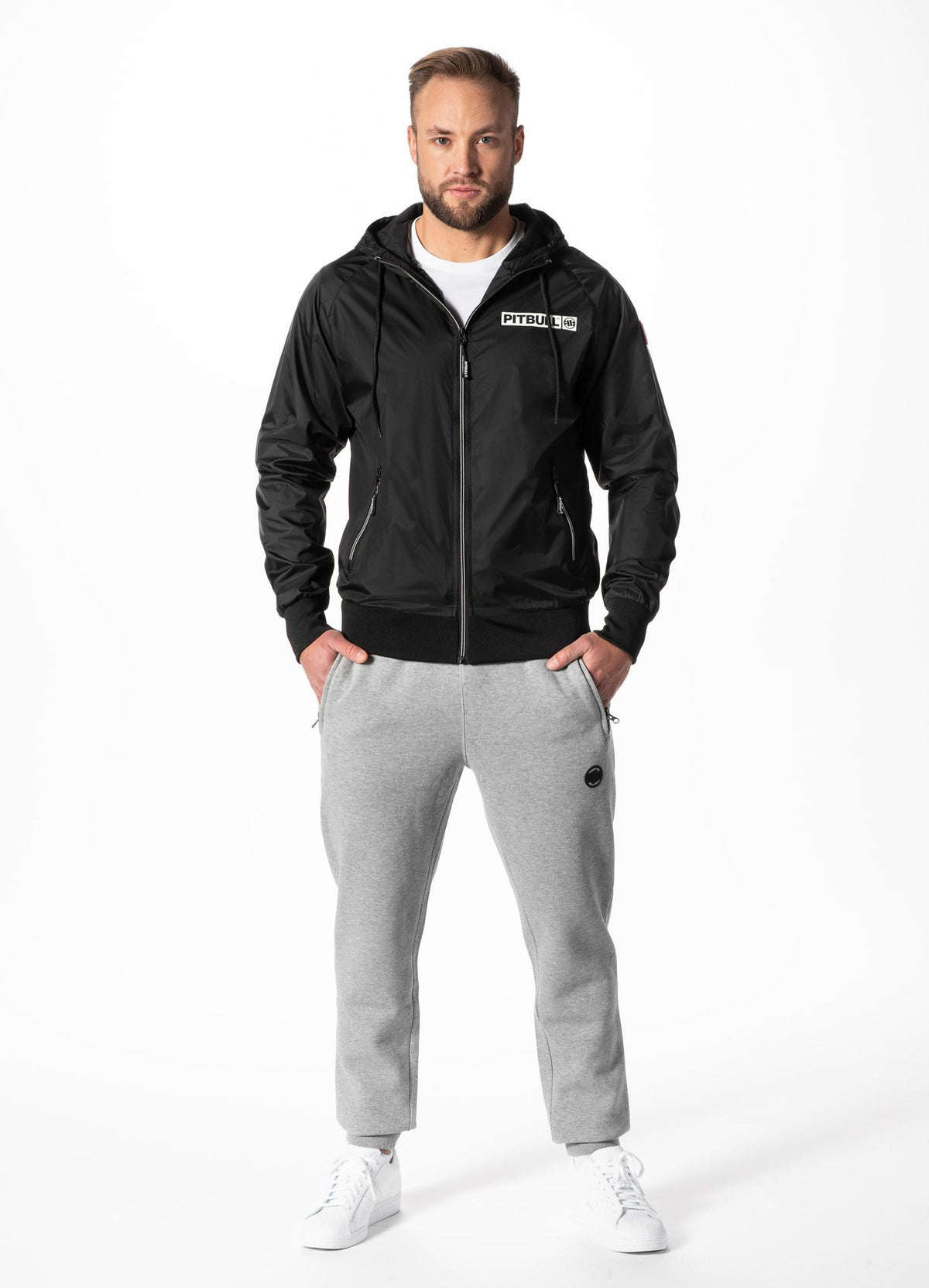 ATHLETIC HILLTOP schwarze Jacke