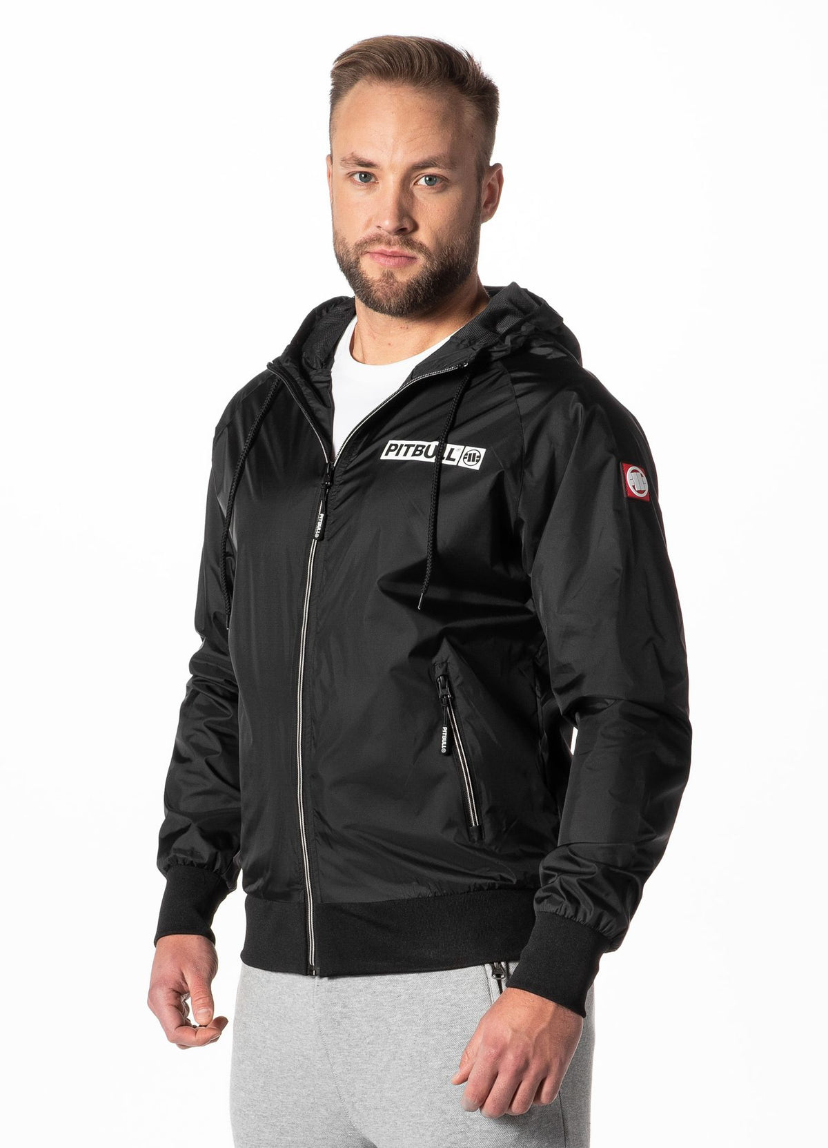 ATHLETIC HILLTOP schwarze Jacke