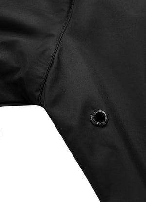 Schwarze Jacke mit ATHLETIC-LOGO