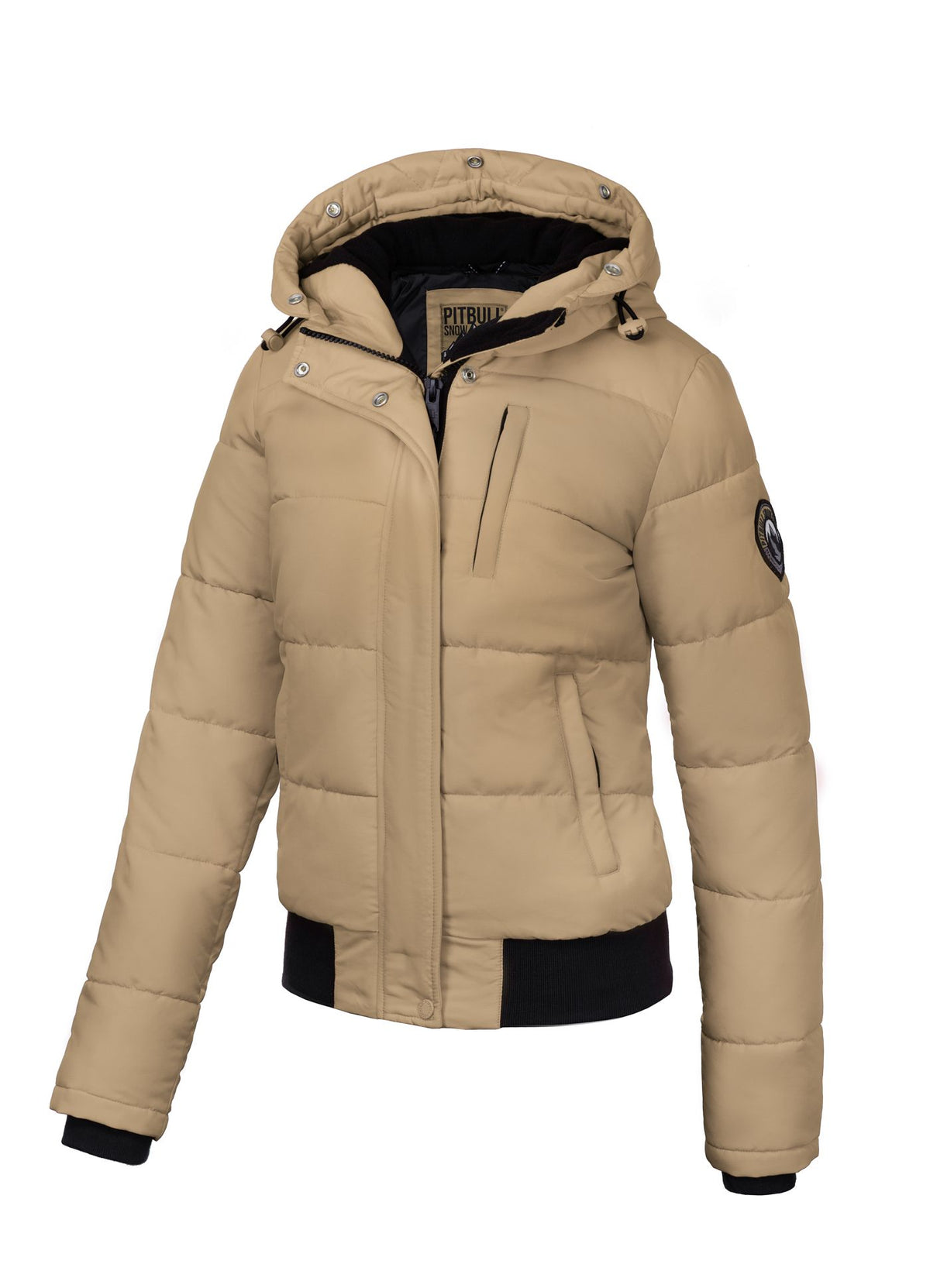 Damen Kapuzenjacke Firethorn Sand