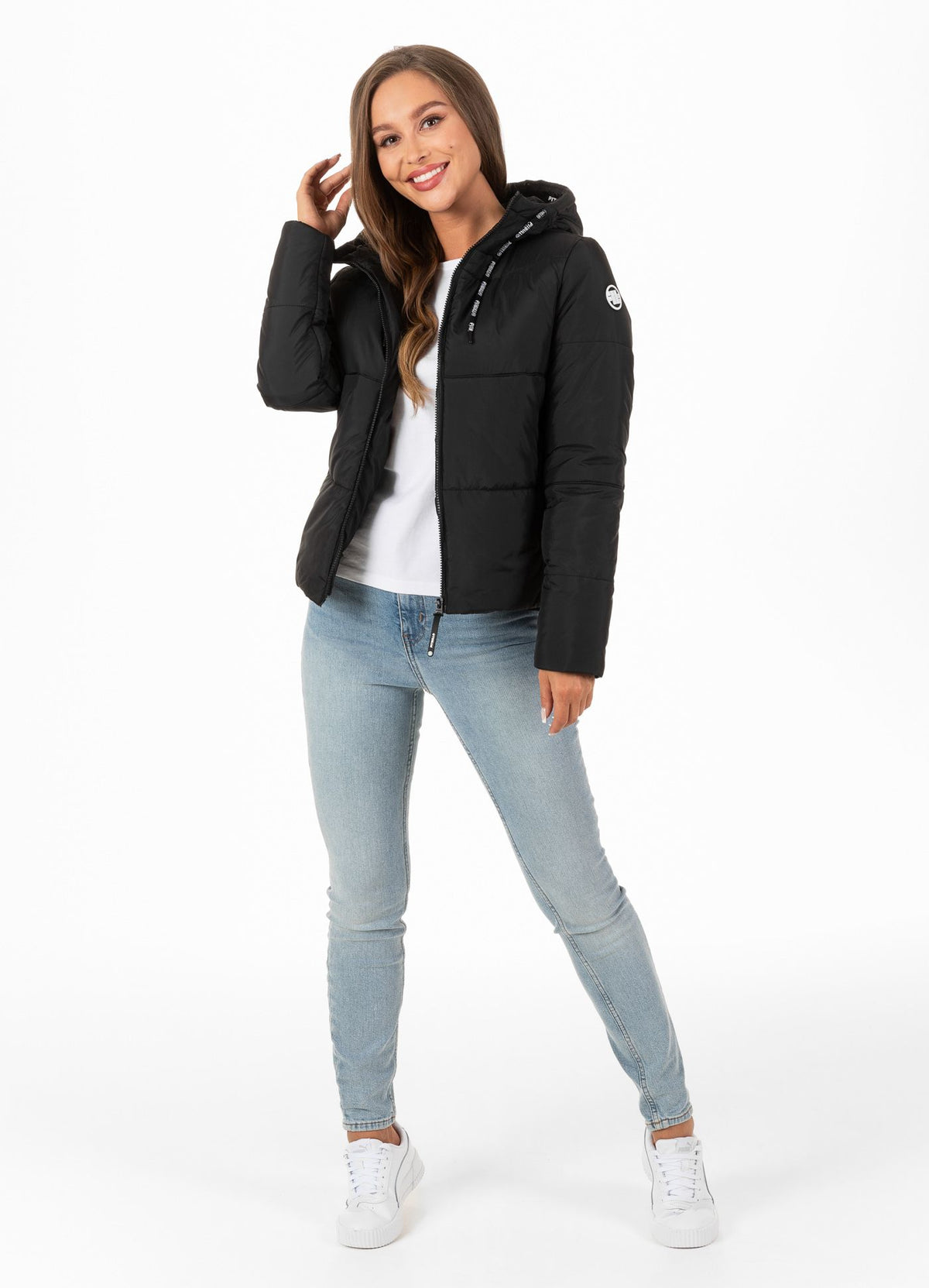 JENELL Schwarze Damenjacke