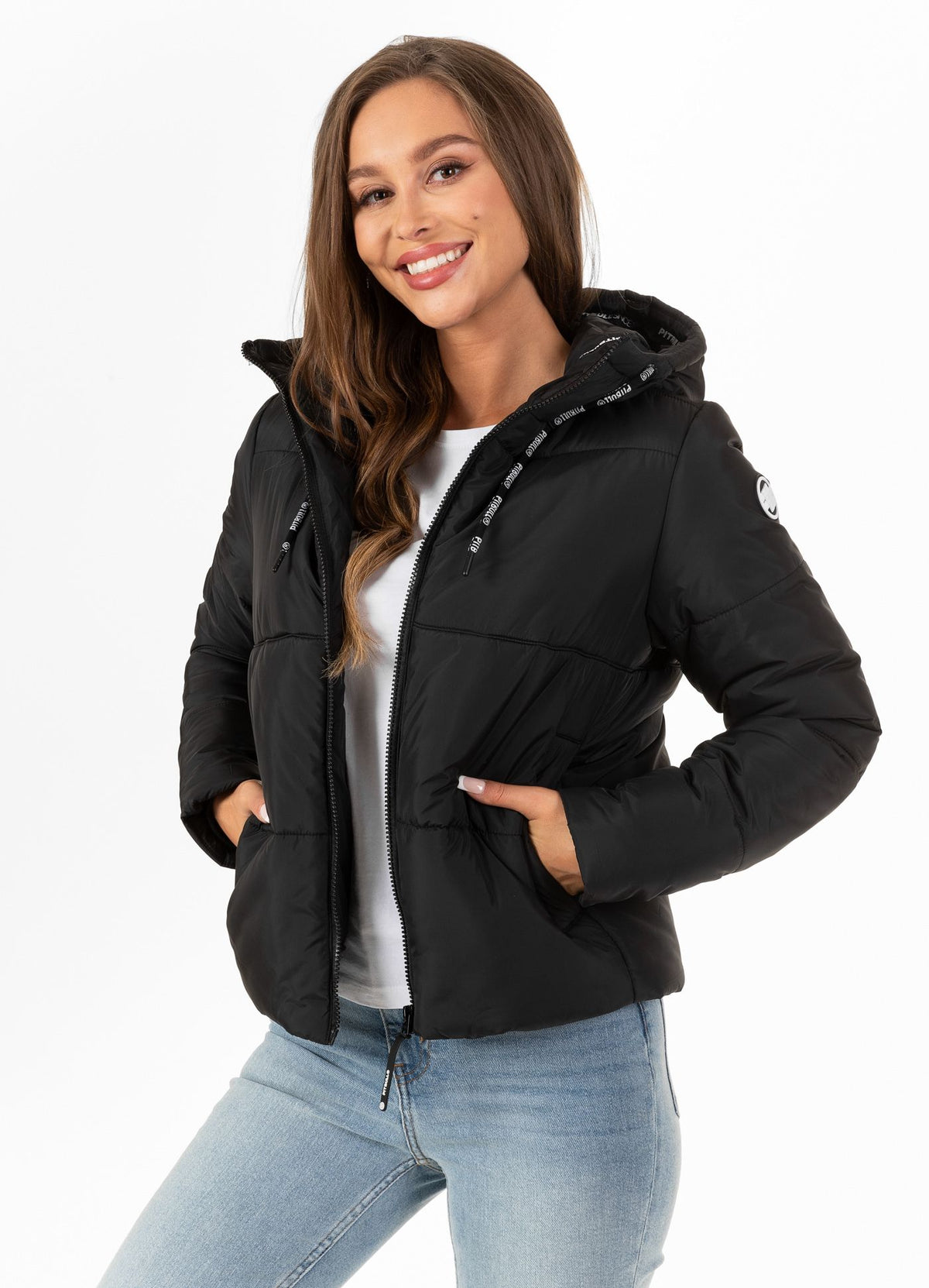 JENELL Schwarze Damenjacke