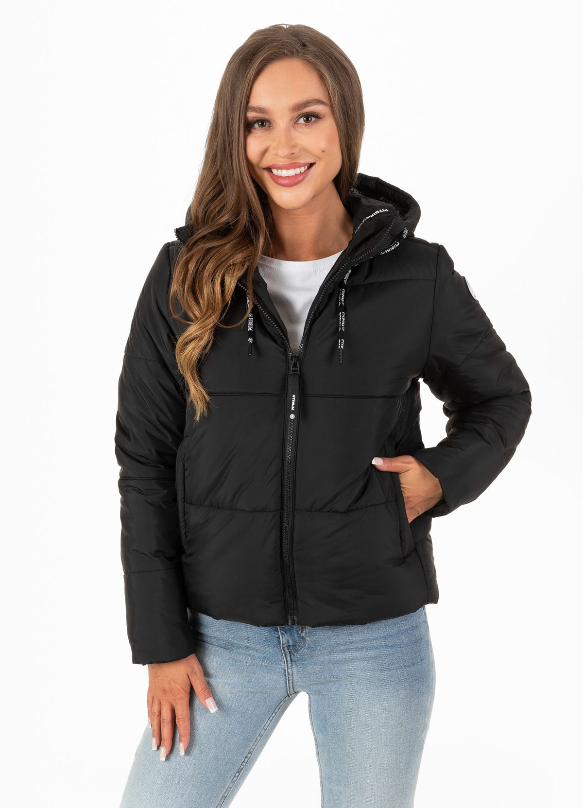 JENELL Schwarze Damenjacke