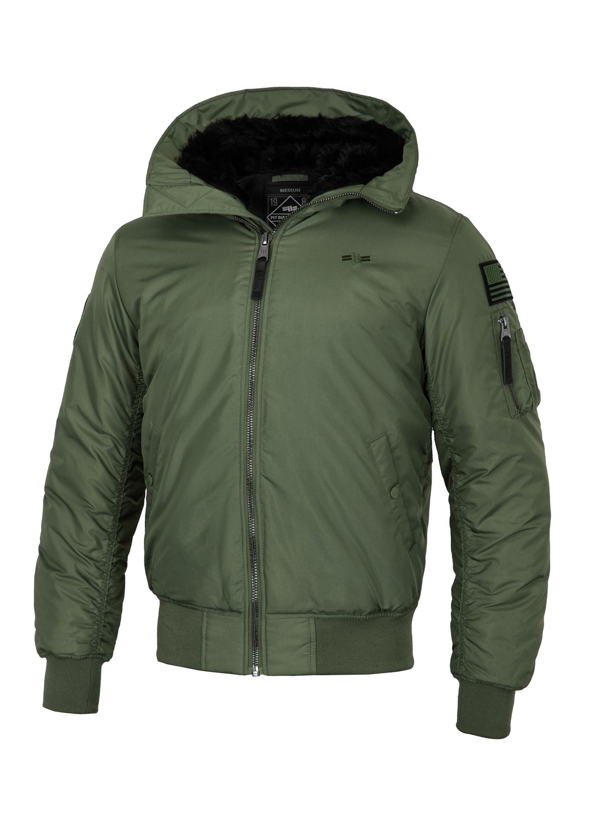 BEEJAY 2 Olivgrüne Winterjacke