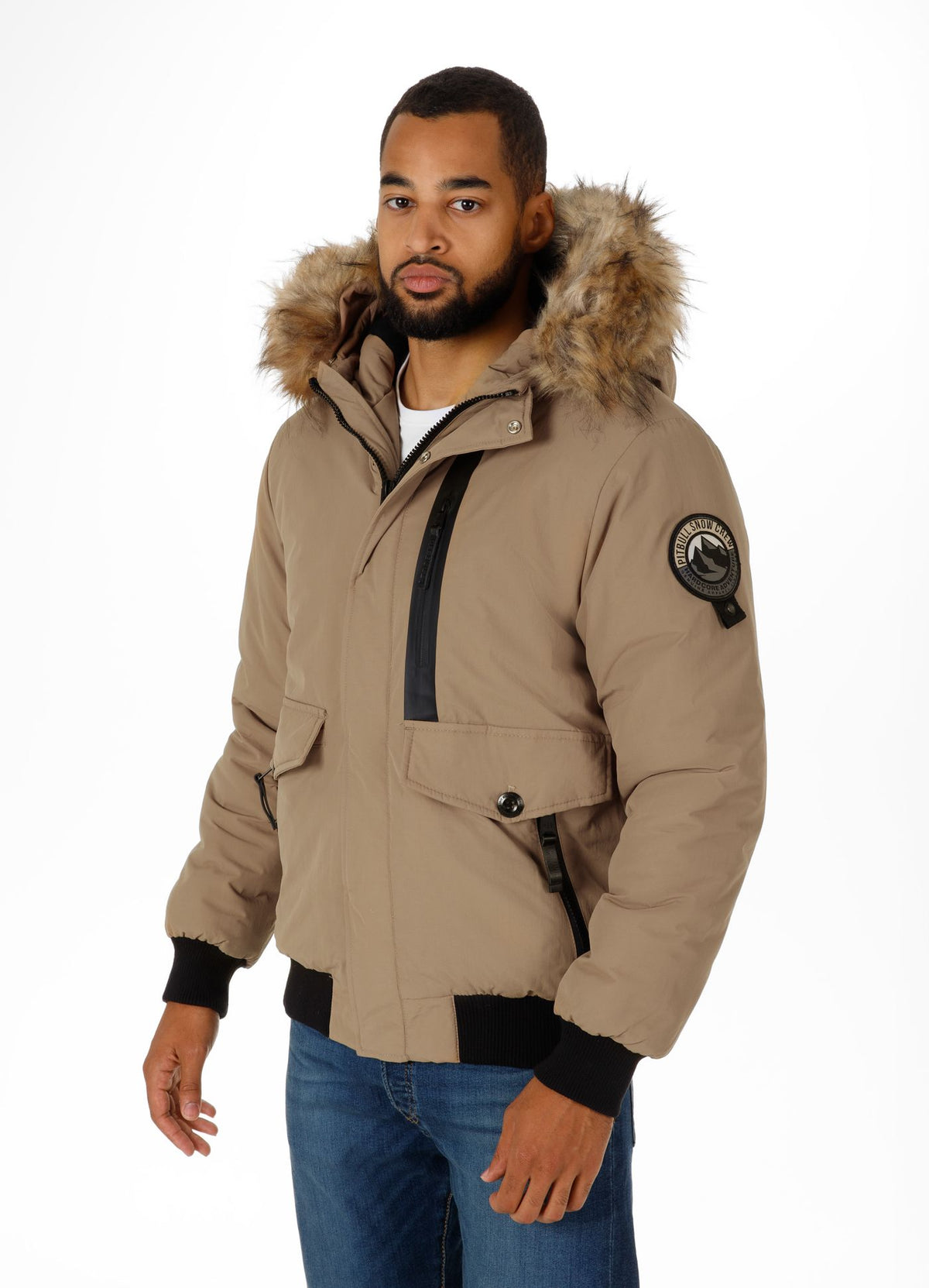 FIRETHORN Sand Winterjacke