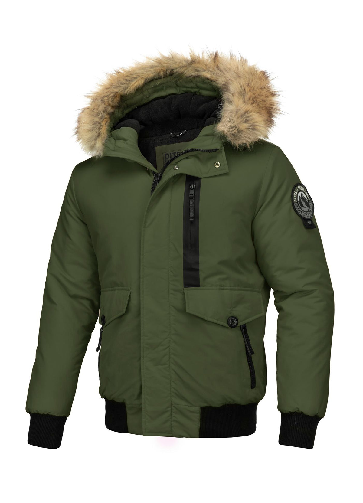 Kapuzenjacke Firethorn Olive