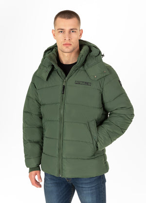 PERSEUS Olivgrüne Winterjacke