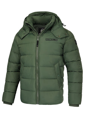 PERSEUS Olivgrüne Winterjacke