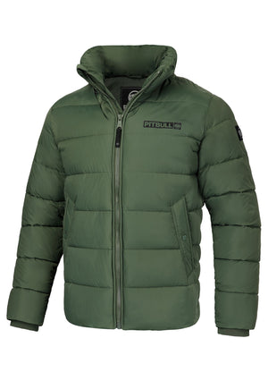 PERSEUS Olivgrüne Winterjacke