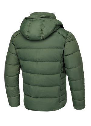 PERSEUS Olivgrüne Winterjacke