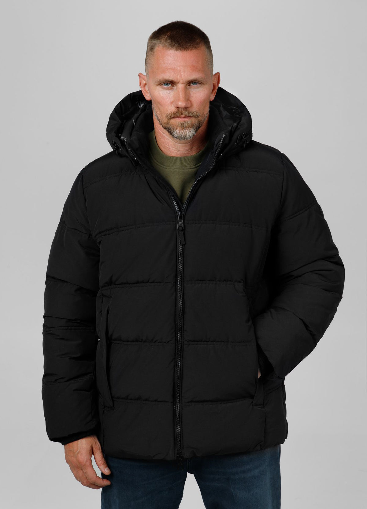 Men's winter hooded jacket Duncan