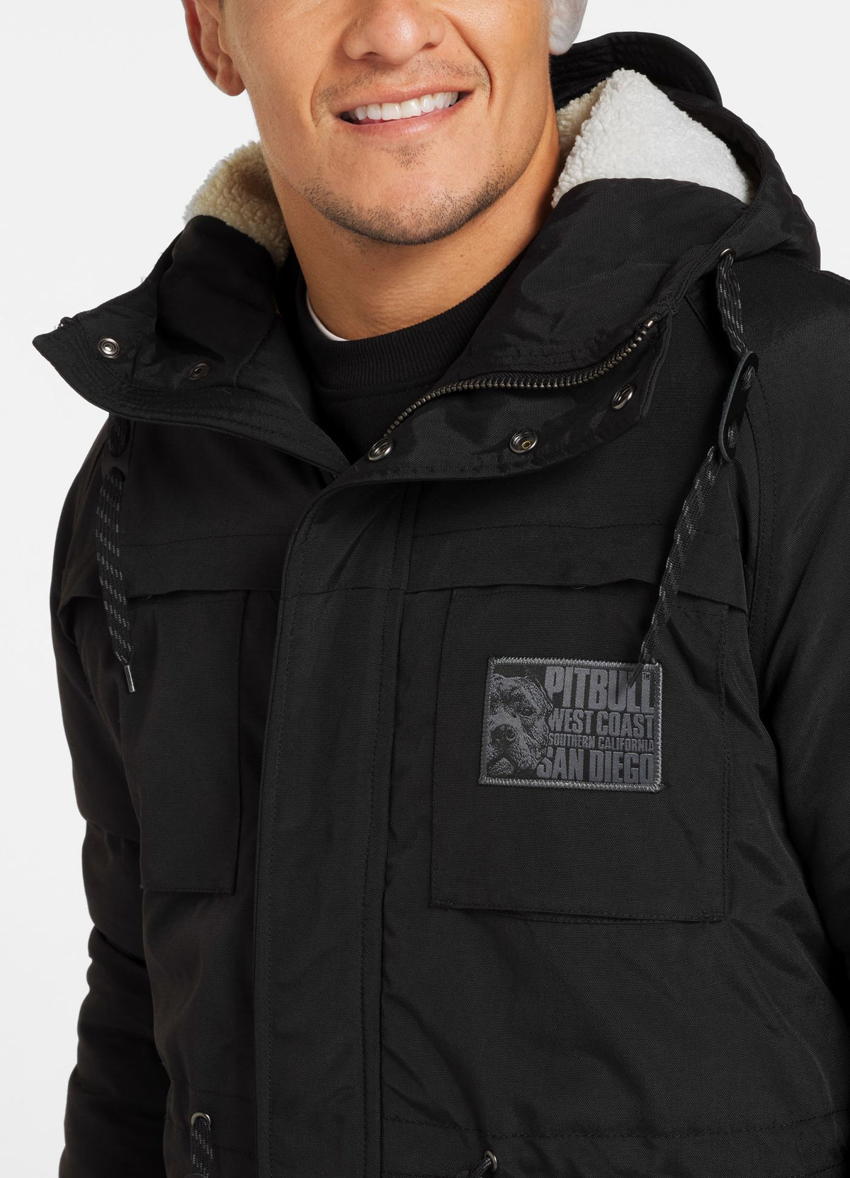 Parka-Jacke GUNNER Schwarz