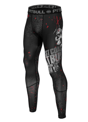 BLOOD DOG 2 schwarze Leggings