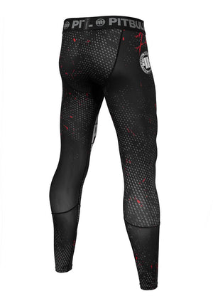 BLOOD DOG 2 schwarze Leggings