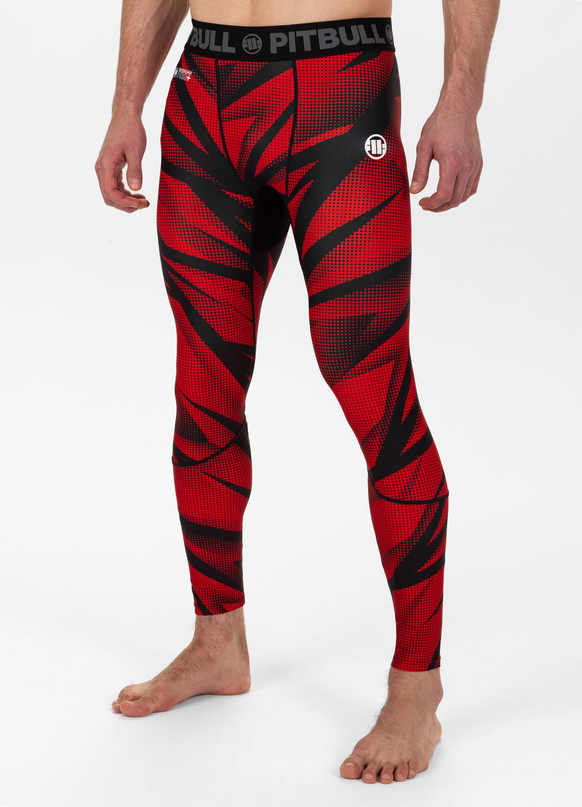 DOT CAMO 2 rote Leggings