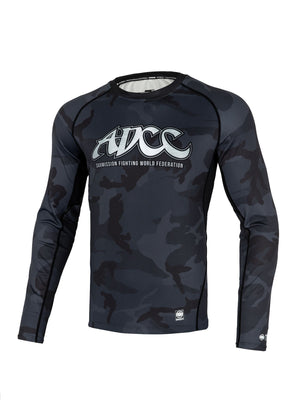 ADCC CAMO 2 All Black Camo Langarm-Rashguard