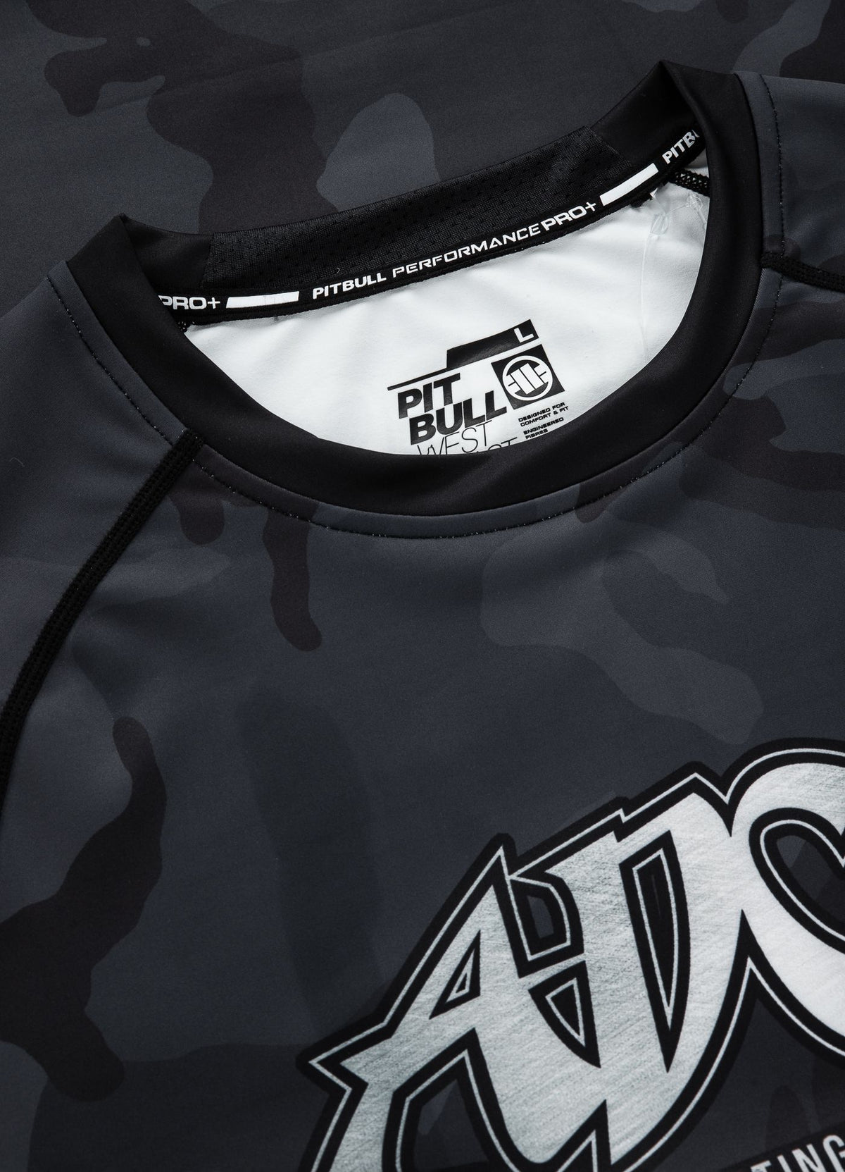 ADCC CAMO 2 All Black Camo Langarm-Rashguard