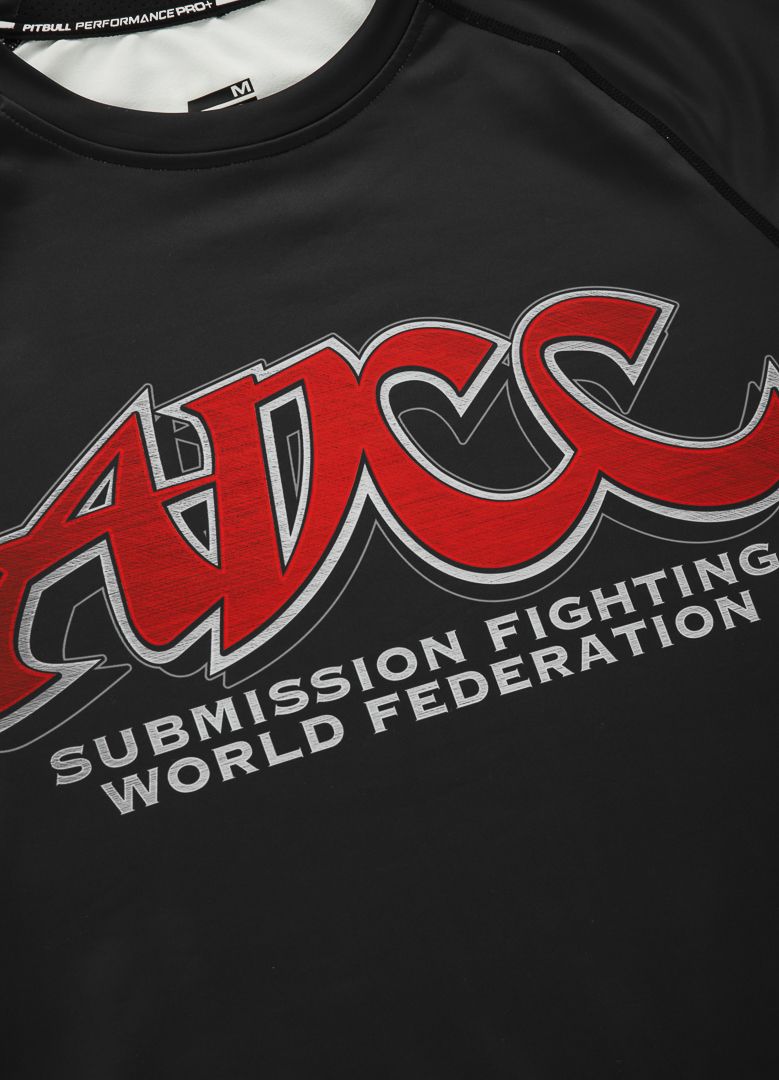 ADCC 2 Schwarzer Langarm-Rashguard