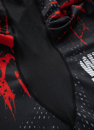 BLOOD DOG 2 Schwarzer Langarm-Rashguard