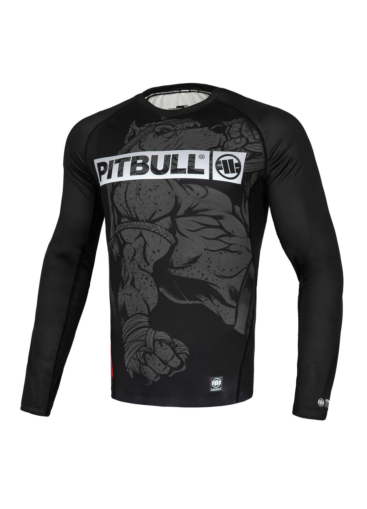 MUAY THAI HILLTOP Mesh Langarm-T-Shirt