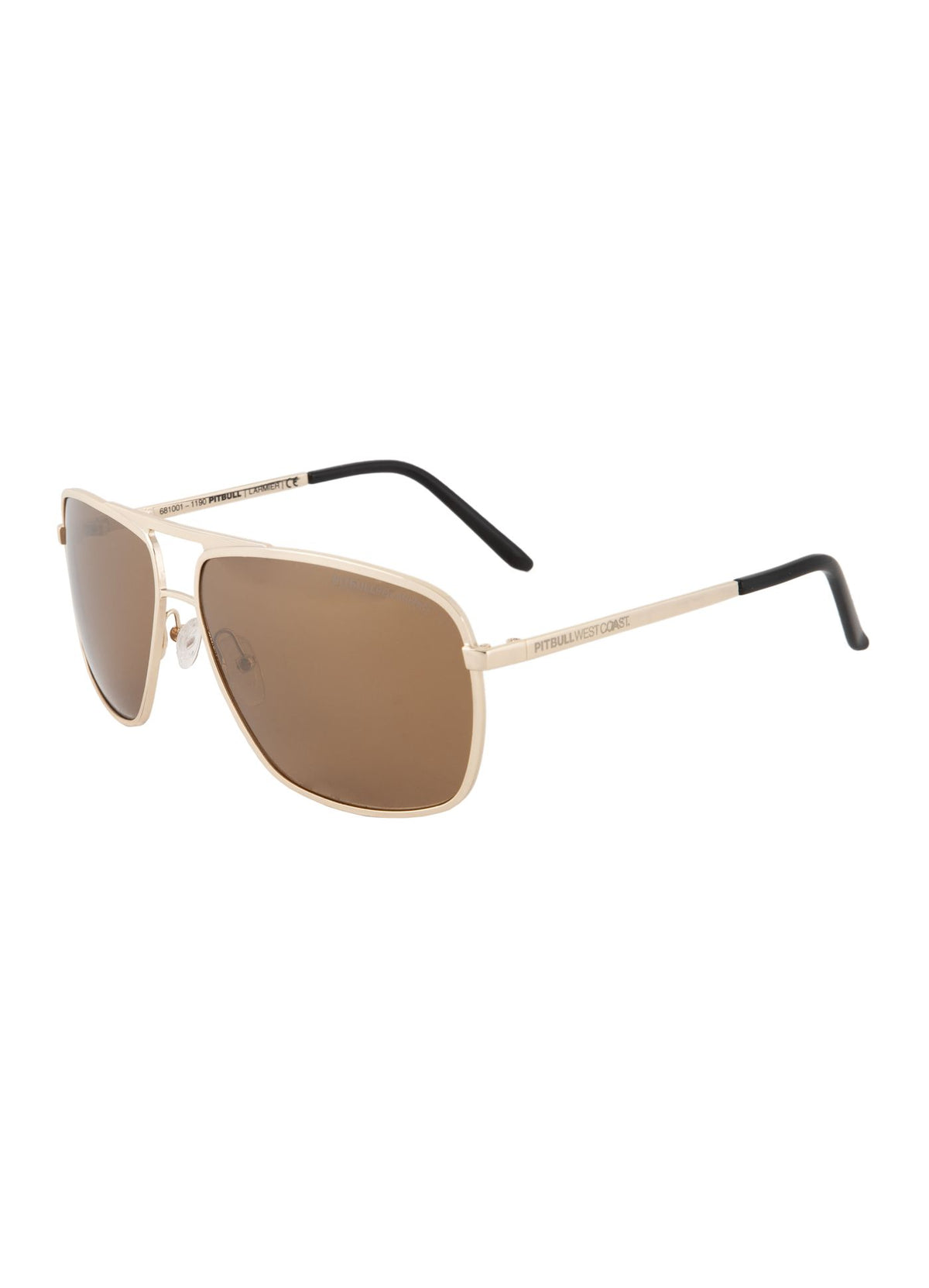 Sonnenbrille LARMIER Gold/Schwarz