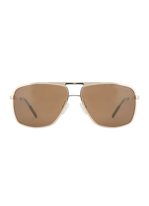 Sonnenbrille LARMIER Gold/Schwarz