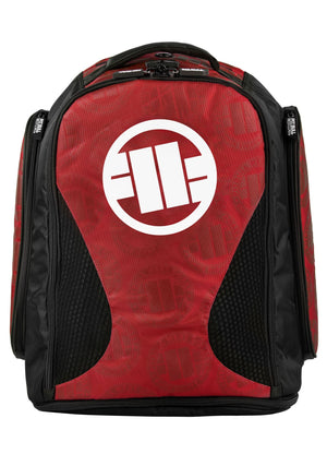 Großer Logo-Trainingsrucksack in Rot