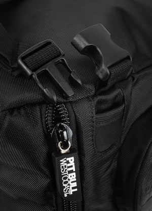 Großer Logo-Trainingsrucksack in Schwarz