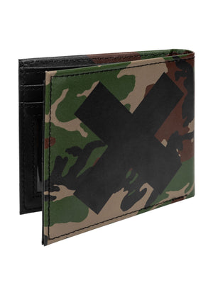 CROSS CAMO Woodland Leder-Geldbörse