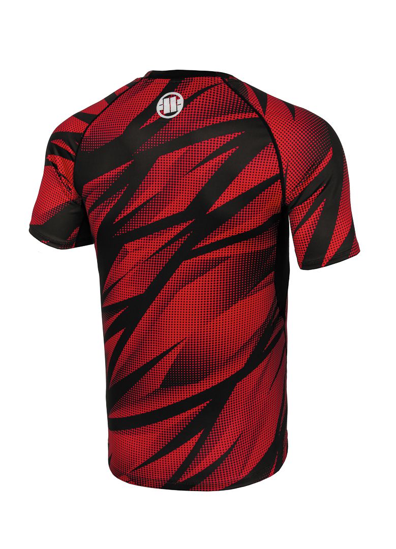 DOT CAMO 2 Rotes Netz-T-Shirt