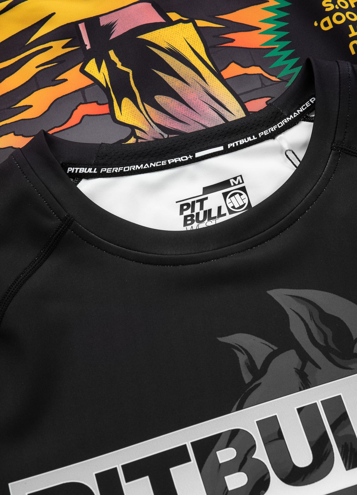 MASTERS OF BJJ HILLTOP schwarzer Rashguard