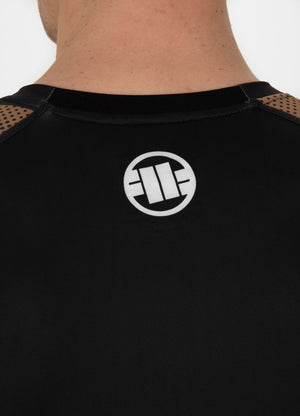 GÜRTEL NEUES LOGO Brauner Rashguard