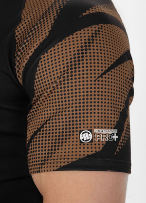 GÜRTEL NEUES LOGO Brauner Rashguard