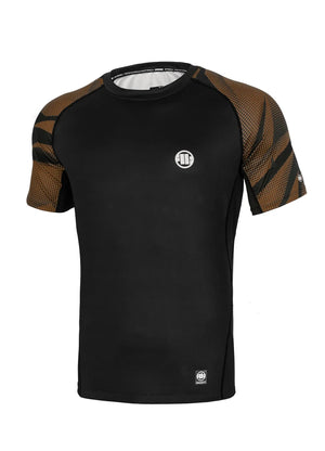 GÜRTEL NEUES LOGO Brauner Rashguard