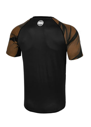 GÜRTEL NEUES LOGO Brauner Rashguard