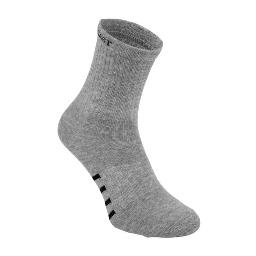 Dünne Socken mit hohem Knöchel 3er-Pack Grau