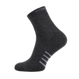 Hohe Knöchelsocken 3er-Pack Anthrazit