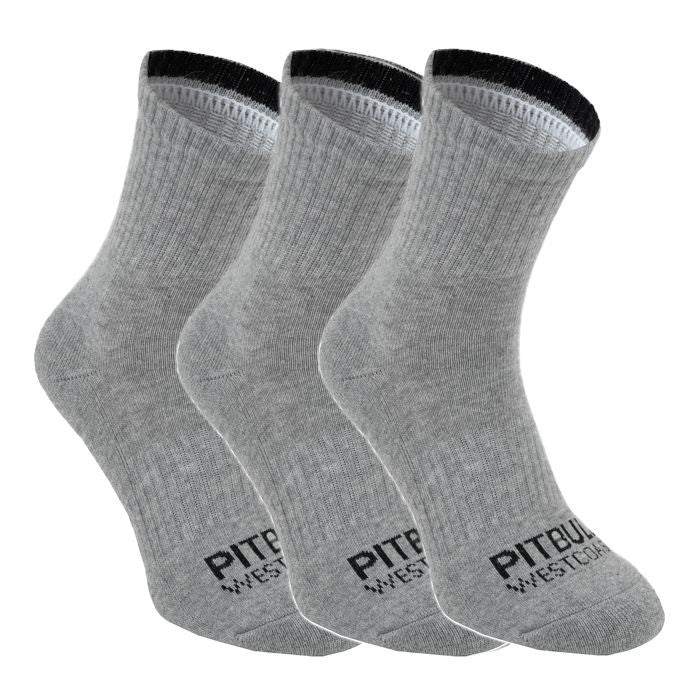 Hohe Knöchelsocken TNT 3er Pack Grau