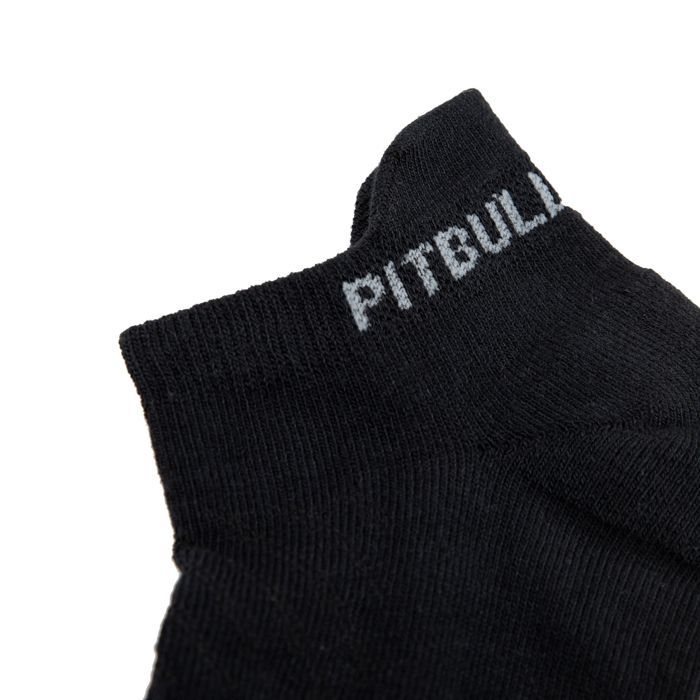 Socken Lowcut PitbullSports 2 Paar Schwarz