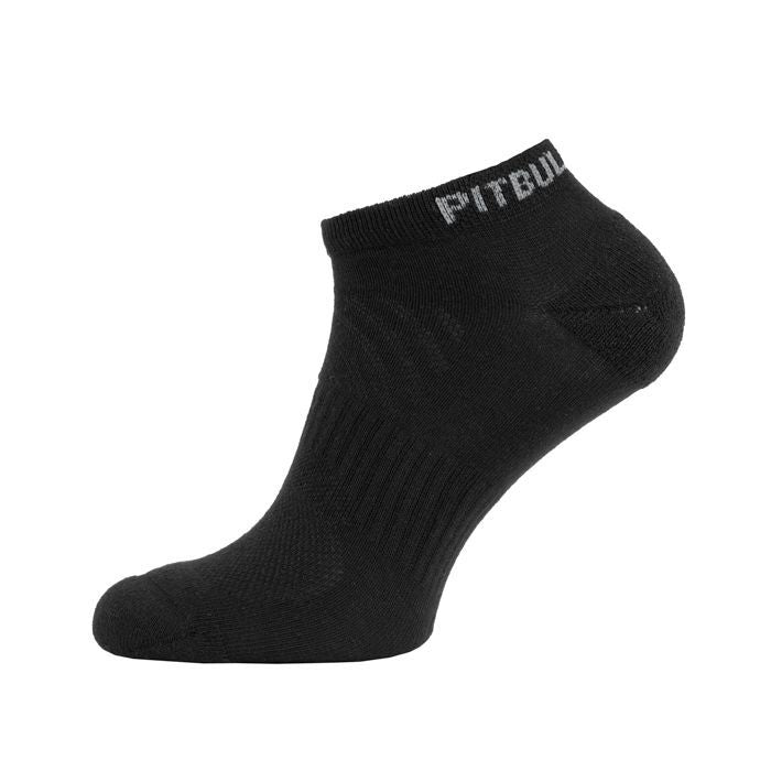 Socken Noshow PitbullSports 2 Paar Schwarz